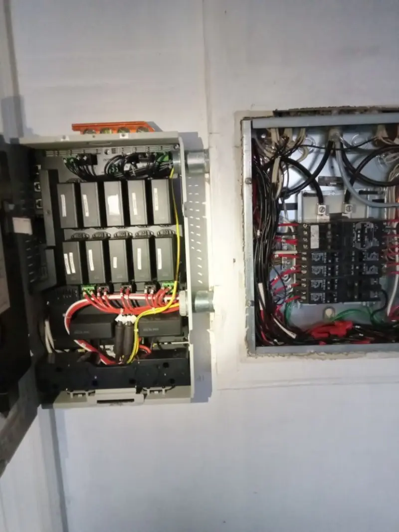 Electrical panel upgrade completed for Indoor Lighting Installation in Orlovista